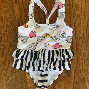 EUC Betsey Johnson Toddler swimsuit